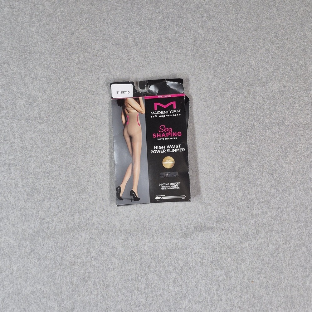 Maidenform‎ Women Shapewear XL Nude Sexy Shaping High Waist Power Slimmer NWT